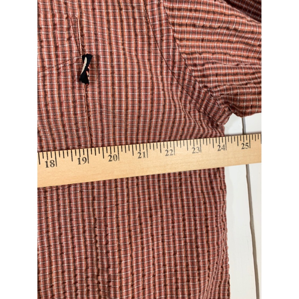 American Eagle Outfitters Mens Long Sleeve Button Down‎ Shirt Plaid XL Retro - Picture 6 of 8